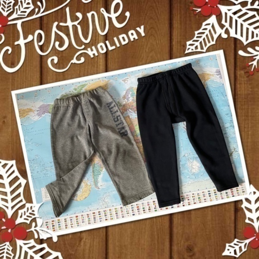 🎈2 pairs Warm pants for winter 1005